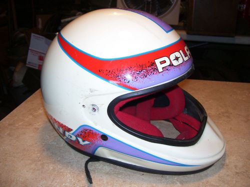 Vintage polaris bell indy snowmobile helmet