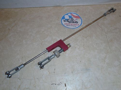 Vintage racing go kart brake bias distribution arm cart part