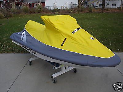 Sea doo gti 4-tec cover 2006 yellow &amp; gray new in damaged box oem