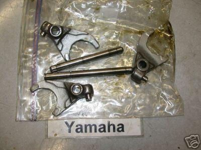 1976 yamaha tt500 tt 500 transmission shift forks