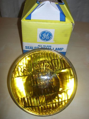 Nos 6v amber fog lamp general electric unity