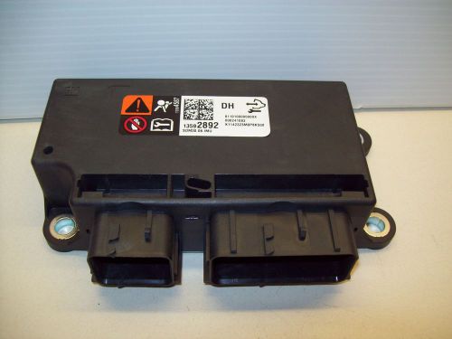 2015 silverado &amp; sierra 2500hd &amp; 3500hd airbag sdm module oem# 13592892