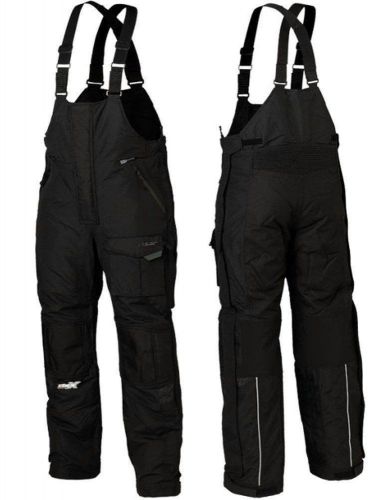 Castle x mens rizer black bibs warm winter snowmobile snow pants -xl or 3xl -new