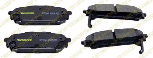 Monroe dx1004a brake pad or shoe, rear-monroe dynamics brake pad