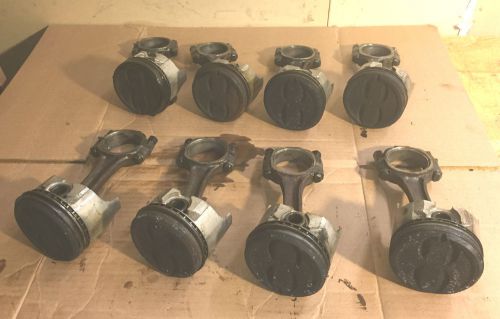 Omc 5.0 l gm pistons connecting rods set 14093663