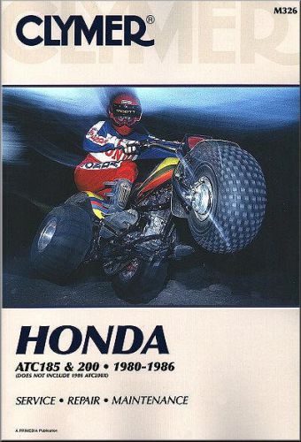 Honda atc 185 200 trike atv clymer repair manual