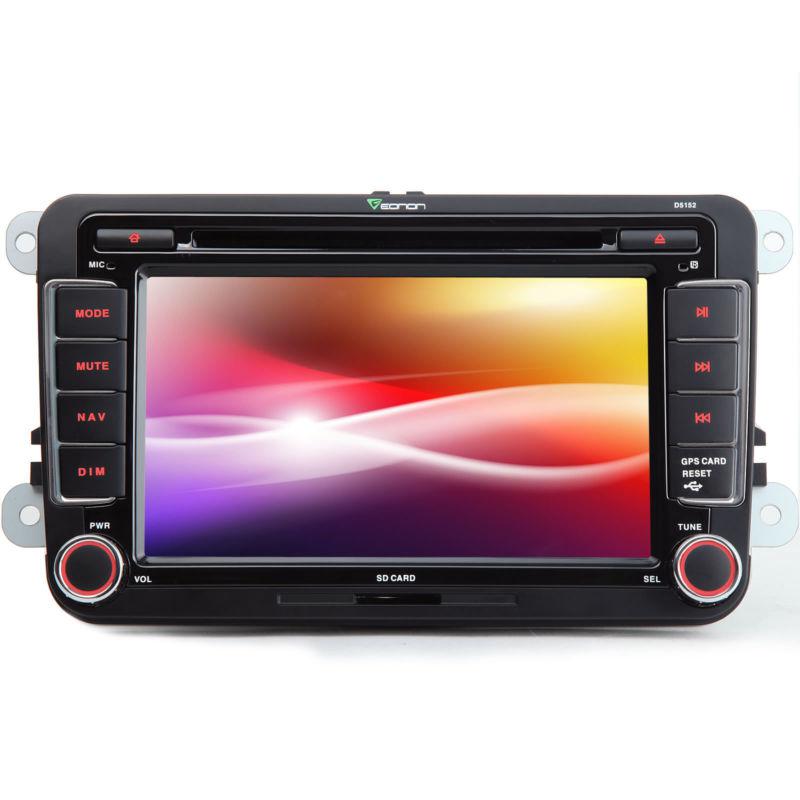 Volkswagen vw 7" car dvd player gps navigation ipod bluetooth touch stereo radio