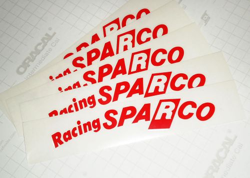 5 pieces racing sparco ns2 wheel replacement decal sticker-any colors and size