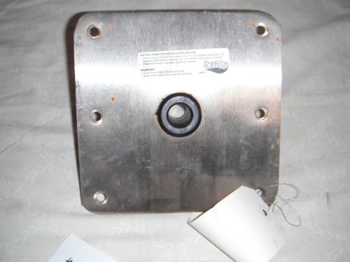 Attwood swivl-eze lock’n-pin base plates - 7&#034; x 7&#034; stainless steel 67739 (#3393)