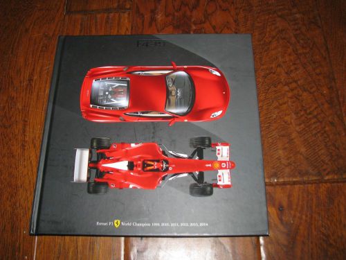 F430 ferrari f1 world champion 1999 2000 2001 2002 2003 2004 book brochure