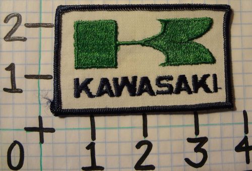 Vintage kawasaki motorcycle patch from the 70&#039;s 015