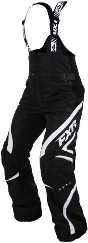 Fxr team womens snowmobile pants black/white