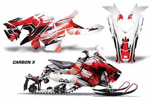 Amr racing sled wrap polaris axys snowmobile graphics sticker kit 2015+ carbnx r