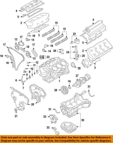 Nissan oem-engine oil pan 11110ja11c