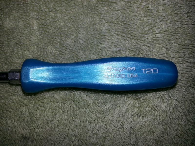 Snap on mini torx teal sdt320 t20  rare