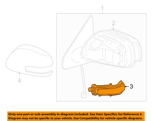 Scion toyota oem 08-14 xd-turn signal lamp left 8174012150