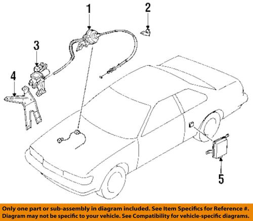 Infiniti nissan oem 90-92 m30 cruise control-actuator 18910f6610