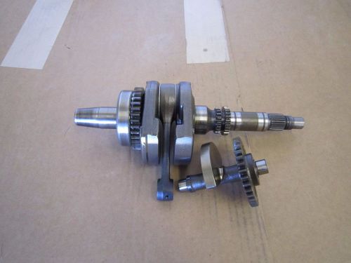 1987 honda trx250 fourtrax 250 trx crankshaft and counterbalancer crank shaft