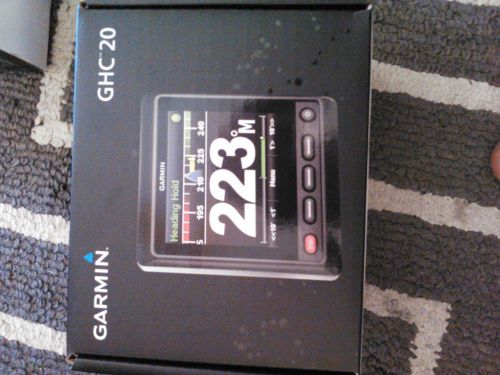 Garmin ghc 20 auto pilot screen