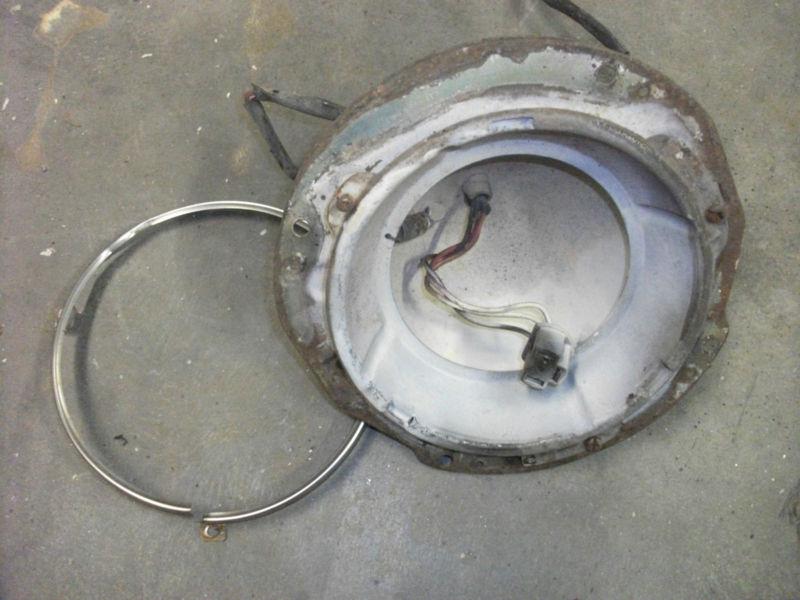 Datsun 240z right side headlight bucket