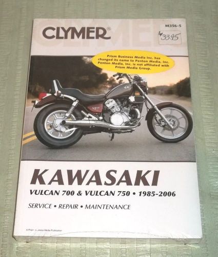 Clymer service-repair manual 1985-06 kawasaki vulcan 700~750 (#2855