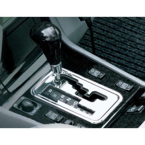 Mercedes® chrome shift surround, 210 chassis, 1996-2002