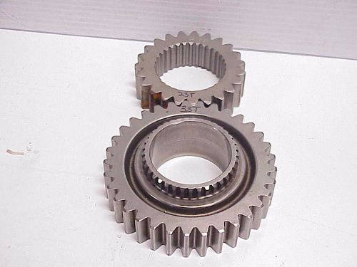 Polished nascar 4 speed transmission gear set 23-33 arca xfinity race car