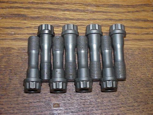 8 carrillo 12 point connecting rod bolts wmc7-1 sps 05- 7/16 x 1.600&#034;  jh63