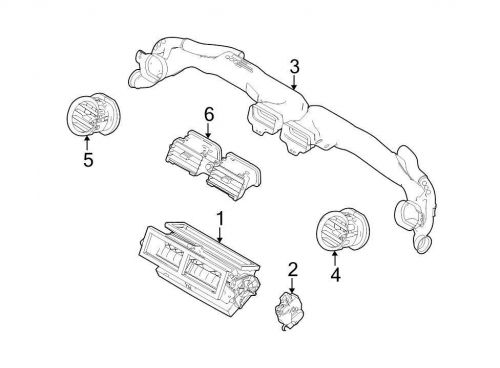 Ford oem dashboard air vent ar3z19893ag image 6