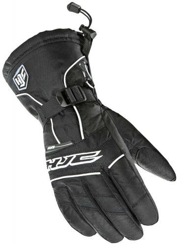 New hjc-snow storm adult waterproof/breathable gloves, black, med/md