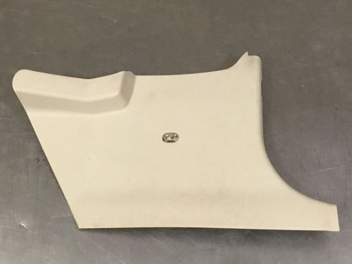 01-07 mercedes c320 c-class sedan oem tan passenger right kick panel