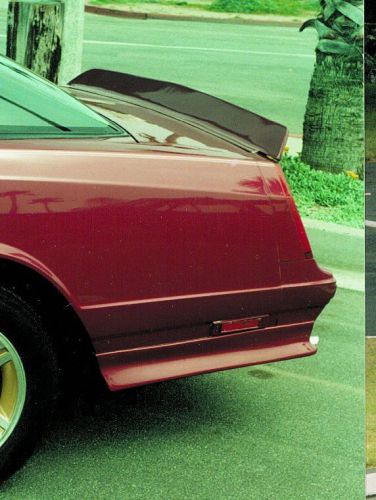 1981-1988 monte carlo rear trunk spoiler!