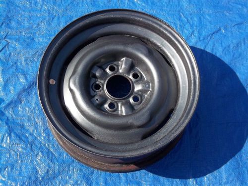 Rare original 1963 1964 r-code ford galaxie 15x5 1/2 kelsey hayes steel wheel