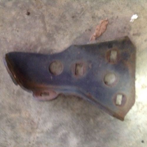 1969 firebird rh front bumper bracket original gm part trans am