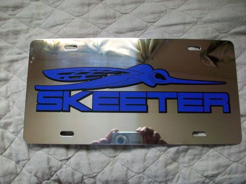 Skeeter boat license plate