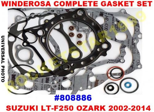 Winderosa complete gasket set fits: suzuki lt-f250 ozark 2002-2014