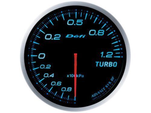 Defi df10003 advance bf gauge blue illumination 60mm turbo boost