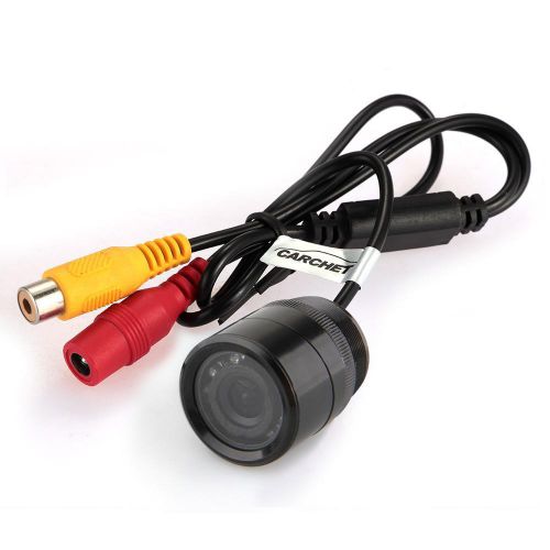 Car license plate mount 9 led light rearview reverse backup ir camera waterproof