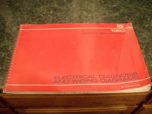 1993 astro van electrical diagnosis &amp; wiring diagrams