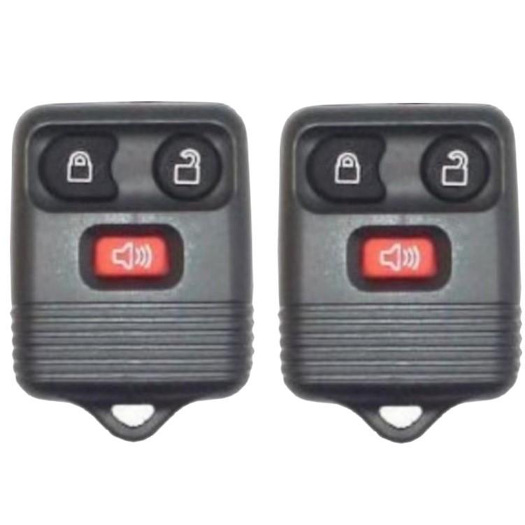 Brand *new* pair ford 3 button keyless entry key remote fob transmitter beeper