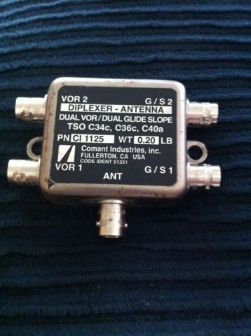 Comant ci-1125 antenna diplexer