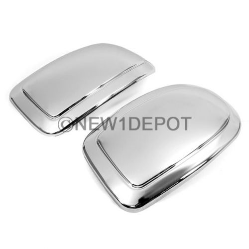 2x chrome side half mirror cover for gmc sierra yukon/cadillac escalade 02-06 nd