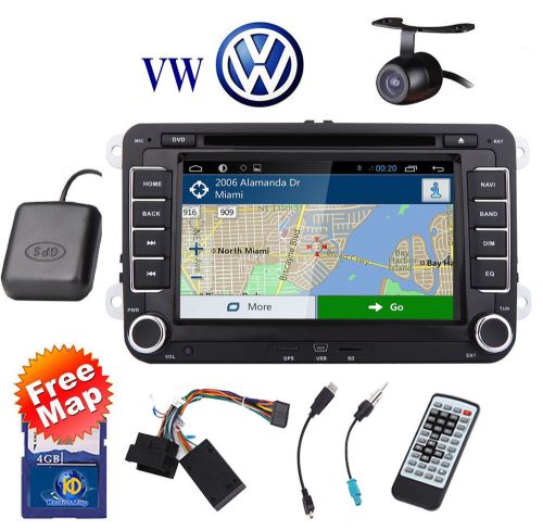 7&#034; 2 din gps navi car stereo dvd player autoradio for vw golf jetta skoda passat