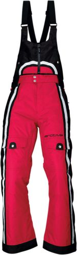 Arctiva gem s6 womens insulated snowmobile bibs magenta