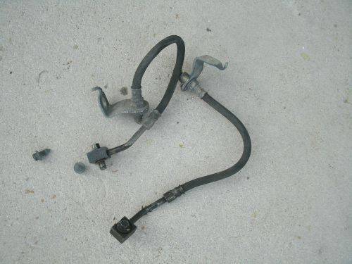 98 94-98 ford mustang v6 3.8l 5 speed front r/h &amp; l/h brake hard lines