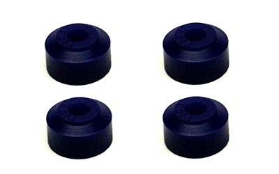 Jeep polyurethane set of four shock stem bushings for front shocks