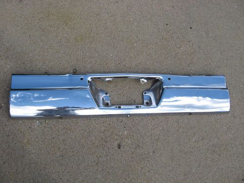 1965 chevy impala belair rear bumper center piece