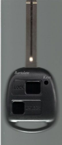 2 buttons remote key shell fits 1998 1999 2000 lexus sc300 sc400 sc430 es300