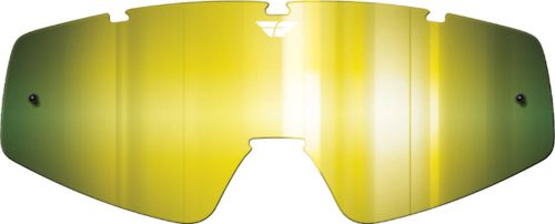 Fly racing zone/focus youth replacement lenses gold mirror yellow  37-2458