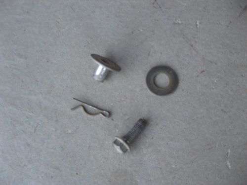 1984 honda atc 200es headlight guard mounting pin ( bottom ) oem